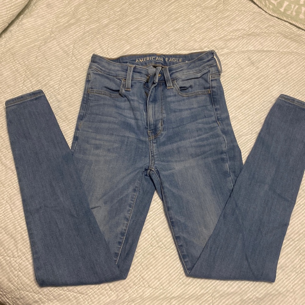 American eagle 🦅 super high rise jegging